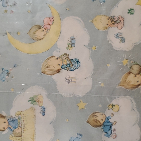 Betsey Clark HALLMARK Baby Shower gift wrap VINTAGE 70s NIP Collectible - Picture 9 of 10